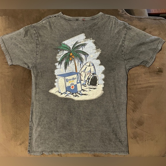 Full Send Rona Season Szn Nelk Boys Blue Washed Short Sleeve Tee Logo L - Picture 7 of 9